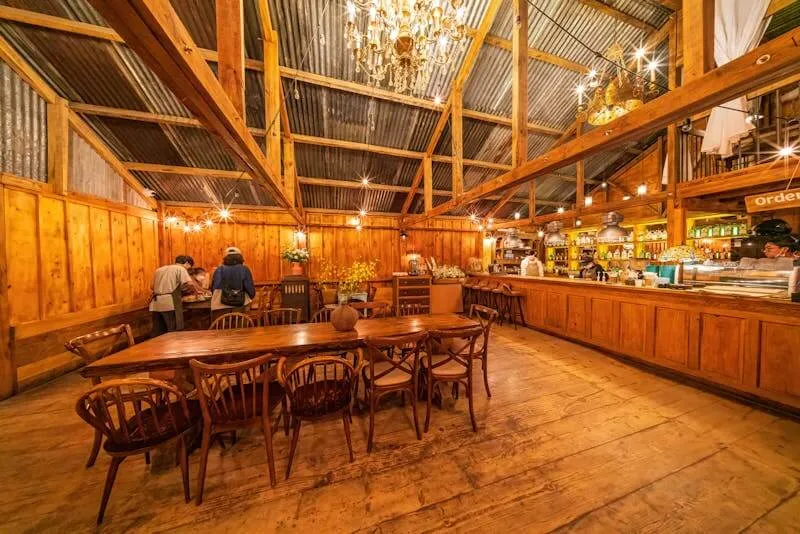 Rustic Cafe Interior