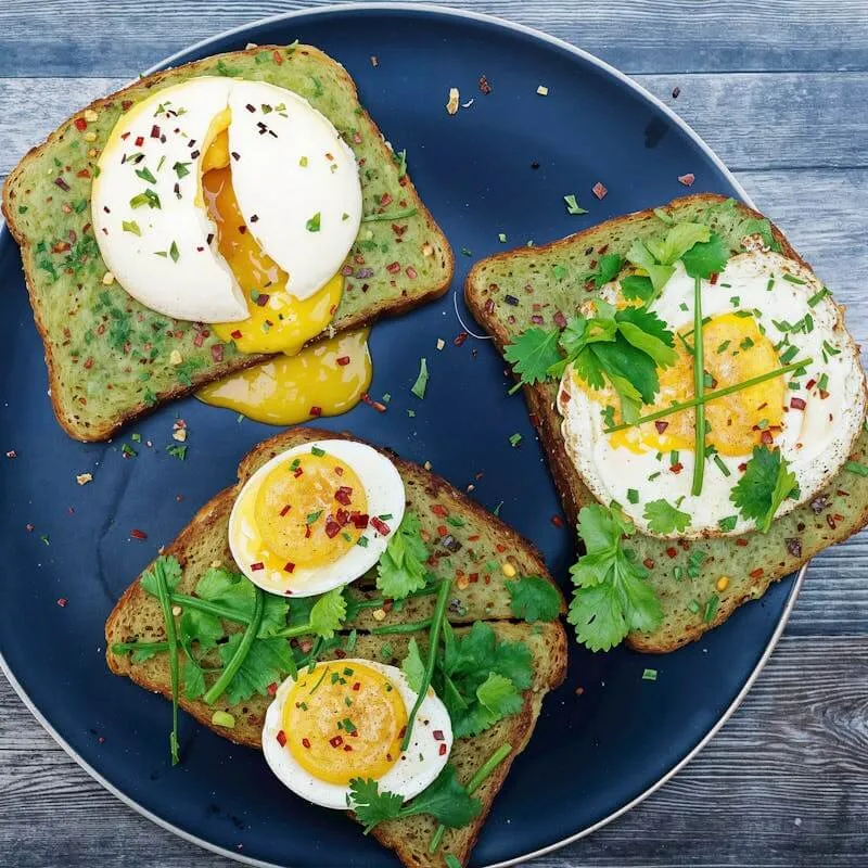 Avocado Toast Plated